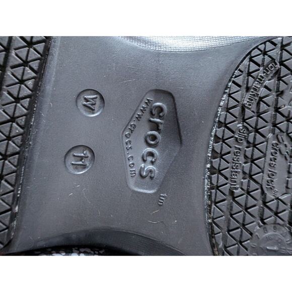 CROCS Neria Pro II Dual Comfort Slip On Nursing Clogs BLACK Women’s Size 11 - Picture 8 of 9